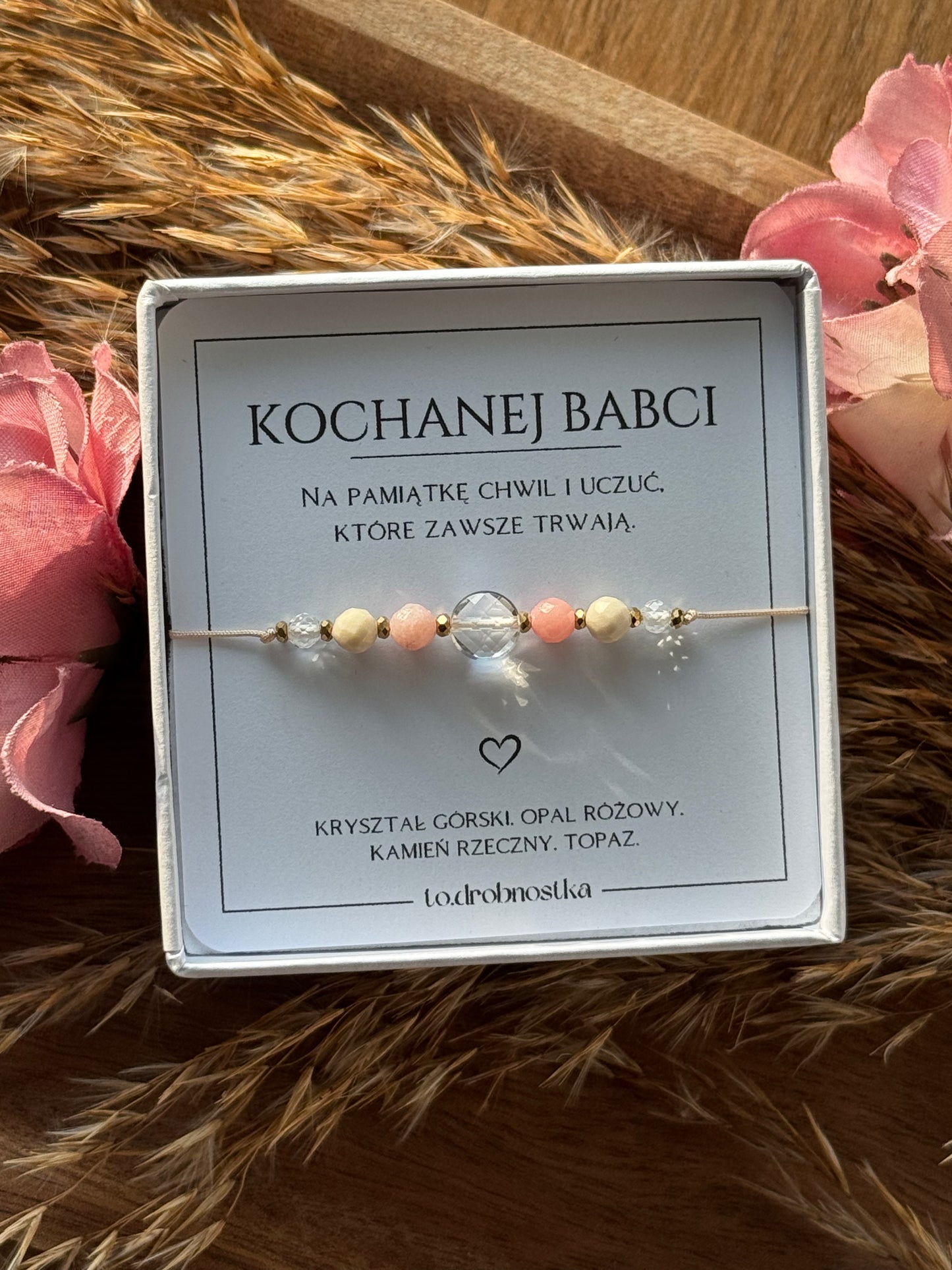 Bransoletka dla Babci "CRISTA"