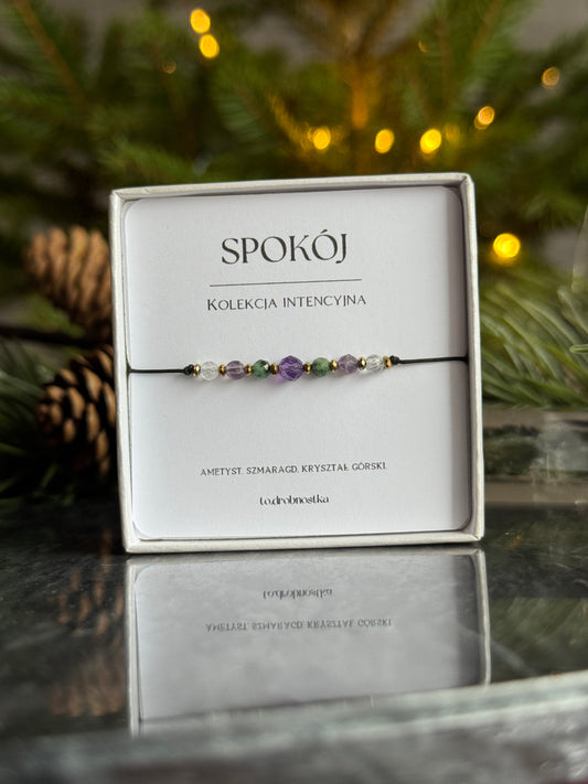 Bransoletka z intencją na SPOKÓJ