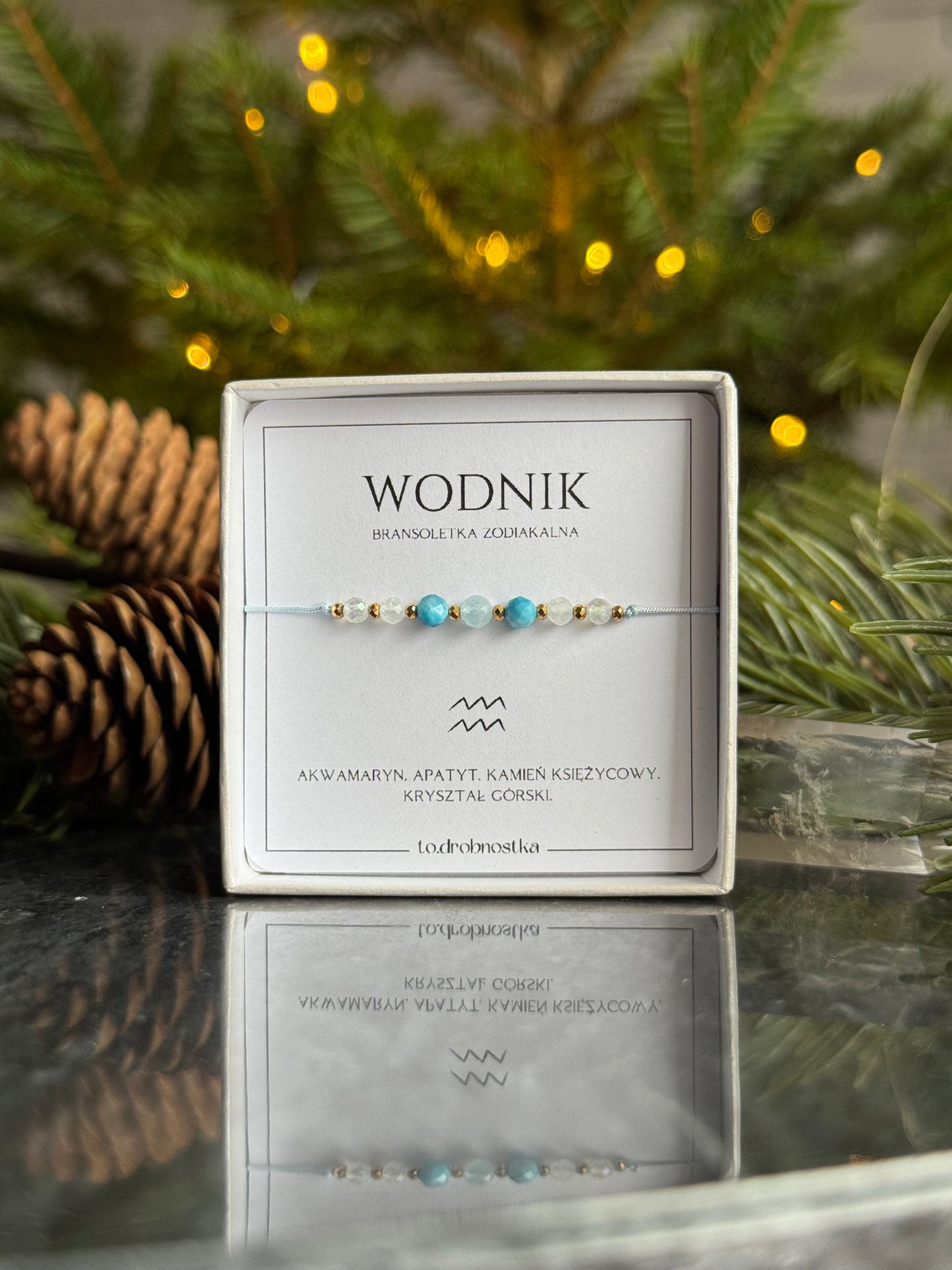 Bransoletka zodiakalna WODNIK