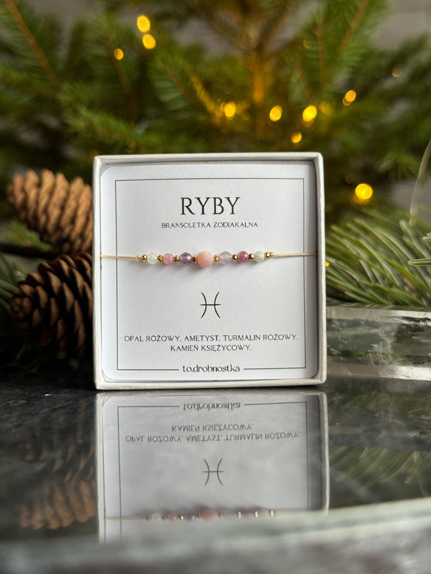 Bransoletka zodiakalna RYBY