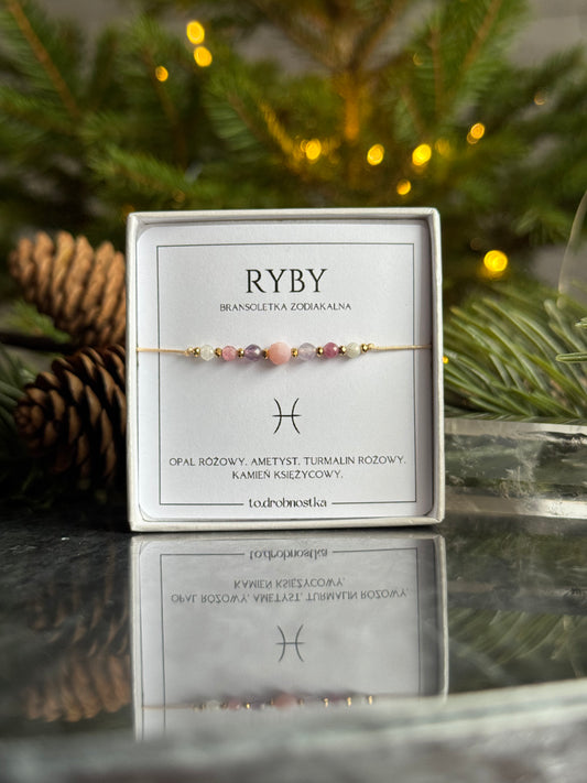 Bransoletka zodiakalna RYBY