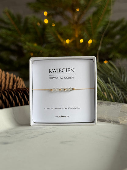 Kwiecień- Kryształ górski