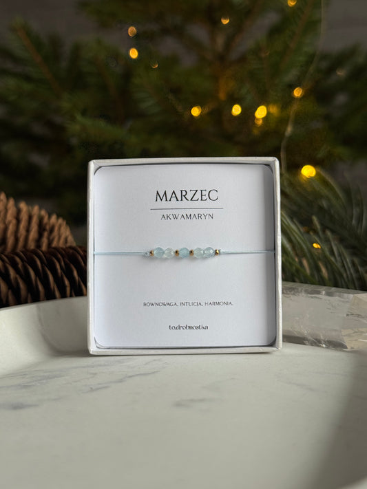 Marzec- Akwamaryn