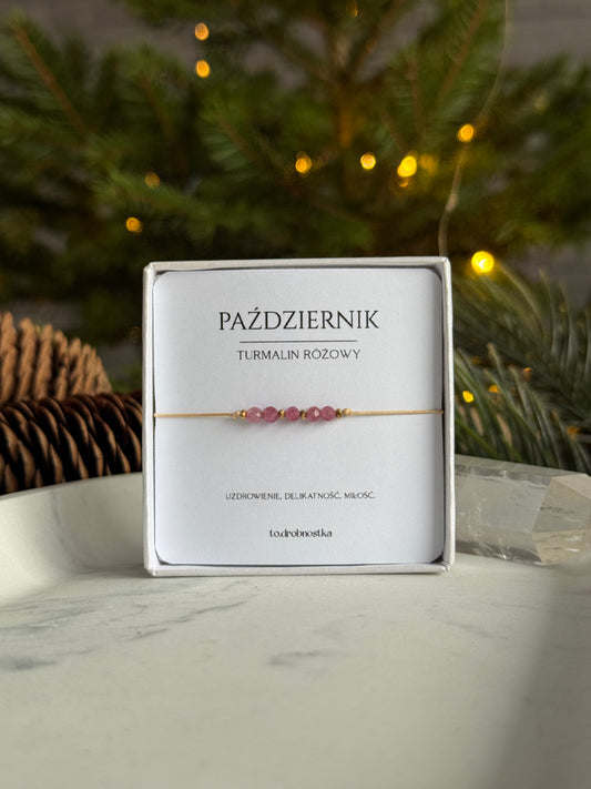 Październik- Turmalin różowy