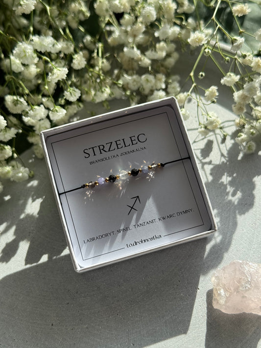 Bransoletka zodiakalna STRZELEC