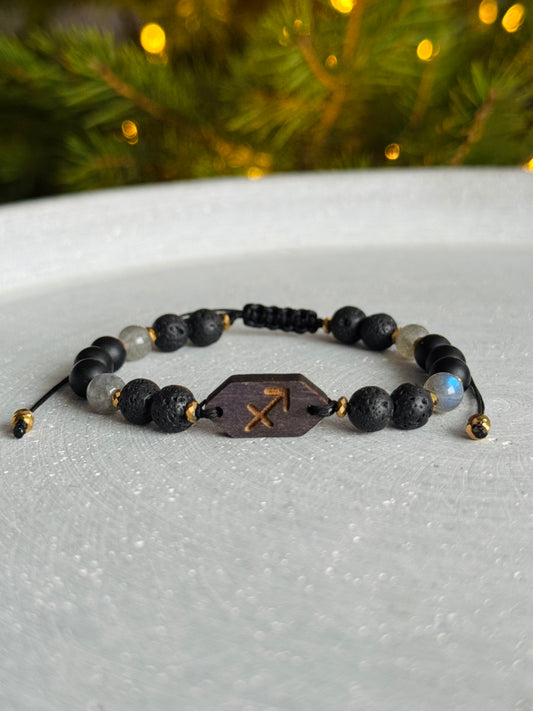 Bransoletka zodiakalna męska STRZELEC